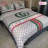 [SALE] Gucci Roses Black Luxury Brand Premium Bedding Set Duvet Cover Home Decor