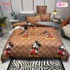 [SALE] Gucci Heart Black Luxury Brand Premium Bedding Set Duvet Cover Home Decor