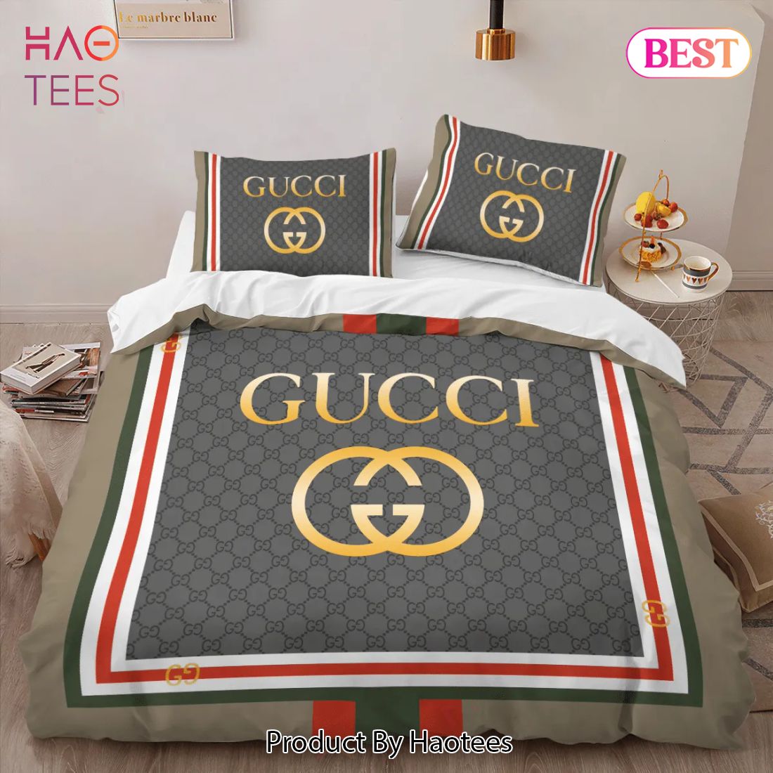 [SALE] Gucci Limited Luxury Brand High-End Bedding Set Home Decor Luxury Store