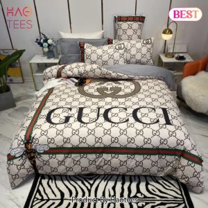 [SALE] Gucci Luxury New Fashion Brand Bedding Set Bedspread Duvet Cover Set