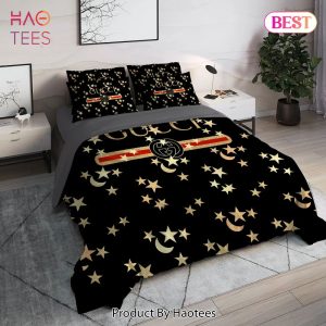 [SALE] Gucci Moon Star Luxury Brand High End Premium Bedding Set Home Decor