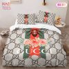 [SALE] Gucci New Flower Fashion Logo Luxury Brand Premium Bedding Set Home Decor