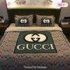 [SALE] Gucci New Limited Luxury Brand High-End Bedding Set Home Decor