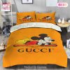 [SALE] Gucci Pea Luxury Brand High End Premium Bedding Set Home Decor