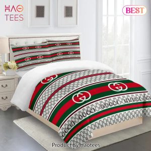 [SALE] Gucci Premium Fashion Limited Luxury Brand Bedding Set Home Decor