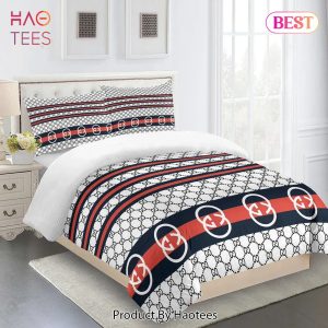 [SALE] Gucci Premium Luxury Brand Limited Fashion Bedding Set Home Decor