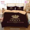 [SALE] Gucci Snake Fashion Logo Luxury Brand Bedding Set Home Decor