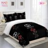 [SALE] Gucci Roses Black Luxury Brand Premium Bedding Set Duvet Cover Home Decor