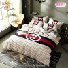[SALE] Gucci Stripe Luxury Brand High-End Bedding Set Home Decor – GD81
