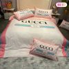[SALE] Gucci White Luxury Brand High-End Bedding Set Home Decor