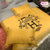 [SALE] Hermes Pinky Luxury Brand High-End Bedding Set Home Decor