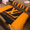 [SALE] Louis Vuiton Paris Logo Luxury Brand Bedding Set Home Decor
