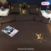 [SALE] Louis Vuitton Avenger Luxury Brand High-End Bedding Set LV Home Decor
