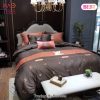 [SALE] Hermes Orange Luxury Brand Bedding Set Bedspread Duvet Cover Set Home Decor