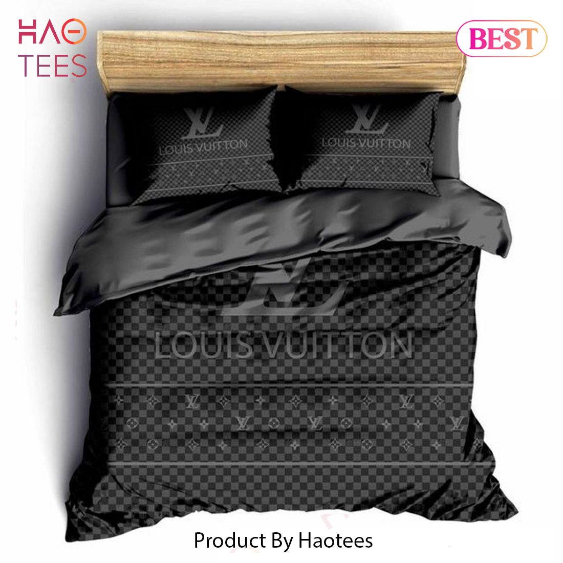 [SALE] Louis Vuitton Caro Luxury Brand Fashion Bedding Set Bedspread Duvet Cover Set Luxury Store