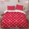 [SALE] Louis Vuitton Fashion Logo Limited Edition Luxury Brand Bedding Set Home Decor