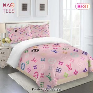 [SALE] Louis Vuitton Fashion Logo Limited Luxury Brand Bedding Set Home Decor 10