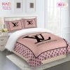 [SALE] Louis Vuitton Fashion Logo Limited Luxury Brand Bedding Set Home Decor 27