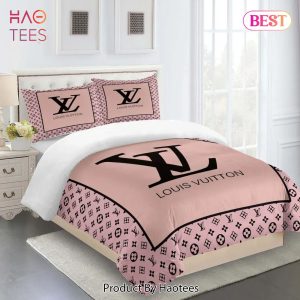 [SALE] Louis Vuitton Fashion Logo Limited Luxury Brand Bedding Set Home Decor 27