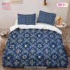 [SALE] Louis Vuitton Fashion Logo Luxury Brand Bedding Set Home Decor 25