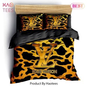 [SALE] Louis Vuitton New Luxury Brand Fashion Bedding Set Bedspread Duvet Cover Set