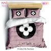 [SALE] Louis Vuitton Pink Luxury Brand High-End Bedding Set LV Home Decor