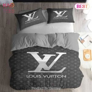 [SALE] Louis Vuitton Printed Bedding Sets Quilt Sets Duvet Cover Luxury Brand Bedding Decor