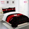 [SALE] Louis Vuitton Red Luxury Brand High-End Bedding Set LV Home Decor