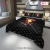 [SALE] Louis Vuitton Supreme Bart Simpson Black Luxury Brand Bedding Set Home Decor Special Gift