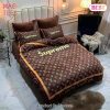 [SALE] Louis Vuitton Supreme Brand Tokyo Luxury Brand Bedding Set Duvet Cover Bedspread Home Decor
