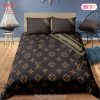 [SALE] Louis Vuitton Supreme Brown Premium Luxury Bedding Set Home Decor