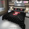 [SALE] Louis Vuitton Supreme Brown Luxury Premium Bedding Set Home Decor