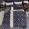 [SALE] Louis Vuitton Supreme Wonder Woman Luxury Brand Bedding Set Duvet Cover Bedspread Home Decor