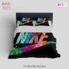 [SALE] Nike Blue Fashion Luxury Brand Premium Bedding Set Home Decor