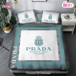 [SALE] Prada Italy Luxury Brand Premium Bedding Set Duvet Cover Home Decor
