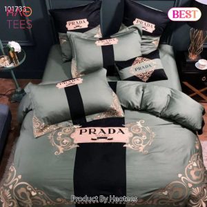[SALE] Prada Luxury Brand High End Premium Bedding Set Home Decor