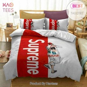 [SALE] Supreme Hustler Fashion Luxury Brand Bedding Set Home Decor