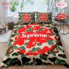 [SALE] Supreme Patchy Luxury Brand Logo Premium Bedding Set Home Decor