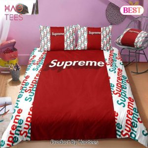[SALE] Supreme Red Luxury Brand Premium Bedding Set Home Decor