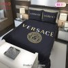[SALE] Versace Black Luxury Brand High End Premium Bedding Set Home Decor