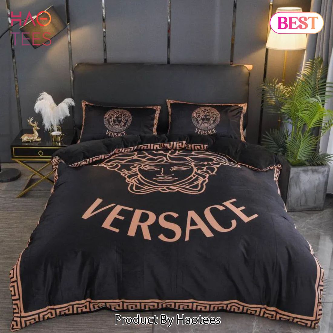 SALE] Louis Vuitton Supreme White Logo Black Luxury Brand Premium Bedding  Set Duvet Cover Home Decor