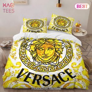 [SALE] Versace Gold Limited Edition Luxury Brand High-End Bedding Set Home Decor