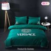 [SALE] Versace Golden Pattern Luxury Brand Bedding Set Home Decor Special Gift