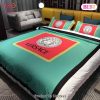 [SALE] Versace Green Red Luxury Brand Bedding Set Home Decor