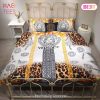 [SALE] Versace Hot Luxury Brand Logo High-End Bedding Set LV Home Decor