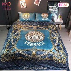 [SALE] Versace Luxury Fashion Brand Bedding Set Bedspread Duvet Cover Set