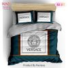 [SALE] Versace Luxury Logo Fashion Brand Bedding Set Home Decor