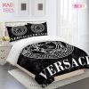 [SALE] Versace Medusa Gold Luxury Brand Bedding Set Bedspread Duvet Cover Set Home Decor