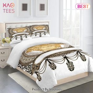 [SALE] Versace Medusa Logo Luxury Brand High End Premium Bedding Set Home Decor