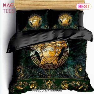 [SALE] Versace Medusa Luxury Brand High-End Bedding Set Home Decor